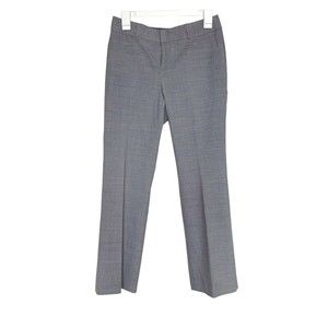 Banana Republic Womens Pants Size 0 S Martin Fit Wool Blend Trouser Mid Rise